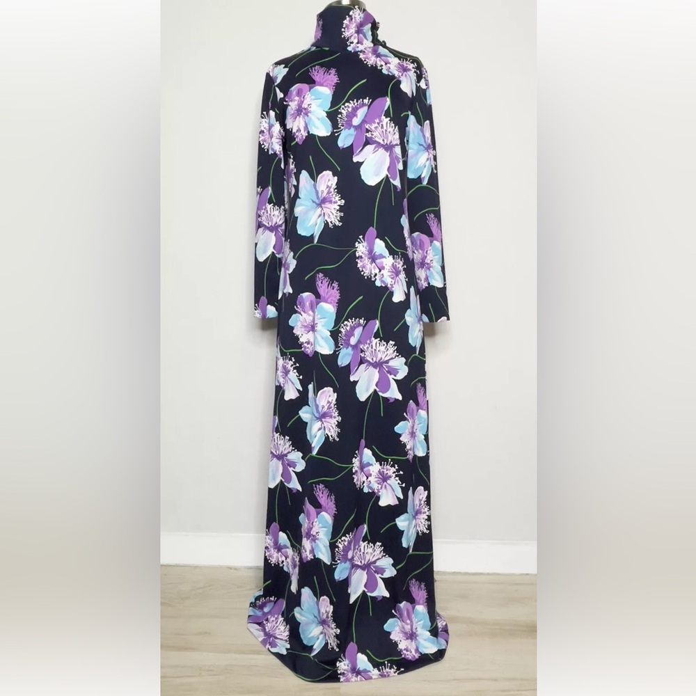 Vintage Stella Fagin Floral Maxi Dress. Size: 12